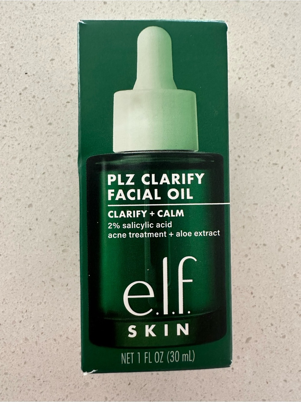 Skin PLZ Clarify Facial Oil - ELF SKIN acne treatment all skin types new in box